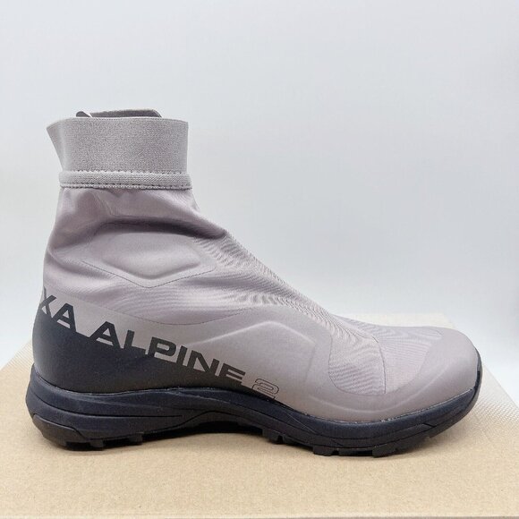 Salomon XA ALPINE 2 ADVANCED BOOTS ADV/LAB Trail Sneaker Gull Phantom Wms US 6.5 - Picture 8 of 13